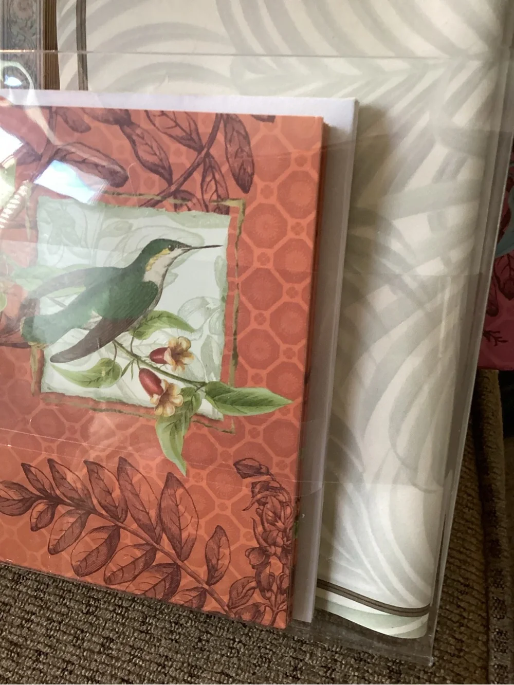 Stationary New, Thank You Cards, in a Purse shaped magnetic box